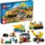 LEGO City Construction Trucks and Wrecking Ball Crane 60391 Building Toy Set for Toddler Kids Ages 4+, Includes 3 Construction Vehicles, an Abandoned House and 3 Minifigures for Pretend Play