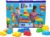 MEGA BLOKS First Builders Toddler Blocks Toys Set, Deluxe Building Bag with 150 Pieces and Storage, Blue, Ages 1+ Years