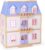 Melissa & Doug Modern Wooden Multi-Level Dollhouse With 19 pcs Furniture [White]