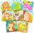 Wooden Puzzles for Toddlers, 8 Pack Animal Jigsaw Puzzles for Kids3-5, 9 Pieces Preschool Learning Activities, Learning & Educational Toys, Gift for Boys, Girls