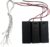 Flever DIY House Accessory for Dollhouse Miniature-3 PCS of AAA Battery Packs with 6 PCS of Light Wires