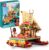 LEGO Disney Princess Moana’s Wayfinding Boat Building Toy 43210 Disney Princess Toy Set with Moana and Sina Mini-Dolls, Dolphin Figure, Disney-Inspired Pretend Play Toy for Kids Boys Girls Ages 6+