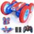 Remote Control Car, Spider RC Car Toy for Boys Girls Kids 4-6 7-12, Stunt Car with 360 Rotating and Double Sided, LED Lights, Music, 2Modular Batteries 40Mins, Gifts for Birthday Christmas