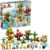 LEGO DUPLO Wild Animals of The World Building Set, Includes Sounds, World Map Playmat, 22 Animal Figures, Educational Gift, Learning Toy for Girls & Boys, Toddler Toys for Ages 2-4 Years Old, 10975