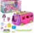 Gabby’s Dollhouse Celebration Party Bus, Transforming Playset with Gabby & DJ Catnip Toy Figures & Dollhouse Accessories, Kids Toys for Ages 3 and Up