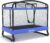 CalmMax 6FT Kids Trampoline with Horizontal Bar and Swing, Rectangle Toddler Trampoline with Enclosure Safety Net, ASTM Approved- Outdoor/Indoor Trampoline for Kids, Toddlers & Baby