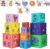 Nesting and Stacking Blocks Stacking Toys for Toddlers Plus Animal Puzzle Toys Set Alphabet ABC Blocks Sorting & Stacking Educational Toys Montessori Toys Stackable Toys for Toddlers Ages 1-3