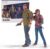 PlayStation The Last of US, 2-Pack 6” Joel & Ellie Action Figures with 19 Accessories, The Shapes Collection, for PS5 Fans & Collectors Ages 17+