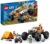 LEGO City 4×4 Off-Roader Adventures 60387 Building Toy – Camping Set Including Monster Truck Style Car with Working Suspension and Mountain Bikes, 2 Minifigures, Vehicle Toy for Kids Ages 6+