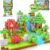 100PCS Magnetic Blocks-Build Mine Magnet World Set for Boys & Girls Age 3-5 6-8, STEM Sensory Toys for Toddlers Gifts for 3+ Years Old Girls Boys, Classroom Must Haves Construction Toys