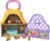 Mattel Disney Wish Micro Figure & Doll House Playset, Star & Valentino of Rosas Portable Set with Valentino the Goat & Star Figures & 10 Accessories, Travel Toy