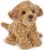 Bearington Caramel Dog 13 Inch Stuffed Dog – Puppy Stuffed Animal – Dog Plush – Goldendoodle Stuffed Animal Labradoodle