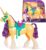 Unicorn Academy, Leaf Unicorn with Head Movement, 2 Riding Accessories, 11”, Compatible with Ava Fashion Doll, Dolls & Unicorn Toys for Girls Ages 4+