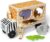 Melissa & Doug Animal Rescue Shape-Sorting Truck – Wooden Toy With 7 Animals and 2 Play Figures -Vehicle Toys For Toddlers