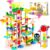 JOYIN 236Pcs Glowing Marble Run with Motorized Elevator- Construction Building Blocks Toys with 30 Glow in The Dark Plastic Marbles, STEM Gifts for Boys and Girls