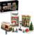 LEGO Holiday Main Street Building Kit, Christmas Village Adult Set for Families, Holiday Display Set with Shops, Streetcar and 6 Minifigures, Christmas Decoration to Build Together, 10308