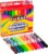 Cra-Z-Art Classic Super Washable Markers, Broad Tip, Assorted Barrel, Assorted Ink, Pack Of 10 Markers