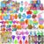 117 PCS Party Favors Toys for Kids 4-8 8-12, Pop Fidget Toys, Treasure Box Toys for Classroom, Pinata Filler, Goodie Bag Stuffers, Prize Box Toys, Treasure Chest, Classroom Prizes