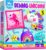 KRAFUN My First Unicorn Kids Sewing kit, Beginner Arts & Crafts, Make 5 Cute Projects with Plush Stuffed Animal, Pillow, Mobile, Keyring and Bag, Instructions & Felt for Learn Sewing, Embroidery