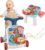 Baby Push Walker 3 in 1 Sit-to-Stand Learning Walker with Wheels Kids’Multiple Educational Activity Center Music Learning Toy Gift for Infant Boys Girls (Blue)