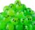 Bulk Bouncy Balls Glow in The Dark – 144 Pcs (1inch / 27mm) Diameter, High Bouncing, Small Rubber Smile Face Bouncing Balls for Kids, Vending Machines, Game Prize Toys, Party Favor, Gift Bag Filler