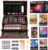 194 Piece Deluxe Art Set, Painting Drawing Art Supplies with 4 Drawing Pads, Acrylic Paints, Crayons, Colored Pencils Set in Wooden Case, Art Kit Gift Box for Kids, Teens, Adults, Artists, Beginners