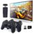 MSCFIT Retro Game Console, Plug & Play TV Gaming Console with 20,000 Built-in Games, 64GB, 4K HDMI Output, 9 Iconic Emulators, 2.4G Wireless Controllers, Black