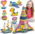 Kids 1120pcs Building Blocks Set Educational STEM Building Toy, Construction Block Toys Set Learning Playset Kit for Boys Girls, Child Brain Development Preschool Kindergarten Toy Age 3+