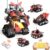 5 in 1 STEM Robot Toy Building Kit, Remote & APP Controlled RC Car/Racer/Robot/Bulldozer/Tank for Boys Ages 6 7 8-12 Yeah Old, STEM Building Toys Birthday Gift for Boys Girls Kids (600 Pcs)