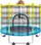 Indoor Trampoline for Kids Ages 1-8, 55″ Small Outdoor Toddler Trampoline with Safety Enclosure Net, No-Gap Safe Design, Baby Round Jumping Mat, Recreational Trampolines Birthday Gifts for Boys Girls