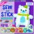 EZCRA 8-in-1 Easy to Do Animal Sewing Projects for Kids – Kids Craft Kits – No Mess Sewing Kit for Kids Age 4,5,6,7,8 – Includes Stickers, Tools with Full Instruction