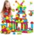 Contixo ST5 Bristle Shape 3D Tile STEM & STEAM Building Set 144 Pcs Educational Construction Blocks for Kids Ages 3-8, Creative Stacking, Hands-On Learning, Safe & Durable Design, Imaginative Play