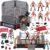 ToyVelt WWE Ring Playset with 32-Piece Wrestling Action Figures for Boys 8-12 Playset, Safe and Durable WWE Toys, Comes with Wrestling Ring, Realistic Action Figures