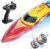 ALPHAREV Brushless RC Boats for Adults – R608 30+ MPH Fast Remote Control Boat for Pools & Lakes, 2.4GHz RC Speed Boat with Replaceable Accessories, Summer Water Toys Birthday Gifts for Boys Kids