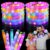 Light Up Pop Fidget Tubes Party Favors for Kids, 12 Pack Glow in The Dark Party Supplies Toddler Sensory Toys, Large Glow Sticks as Goodie Bag Stuffers and Birthday Party Pack Return Gifts for Kids