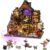 DIY Miniature House Kit Tiny House Kit Miniature Dollhouse Kits 3D Puzzle Doll House with Furniture and LED Bookshelf Decor Creative Room DIY Handmade Crafts for Adults Teen (Magic Spirit)