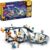 LEGO Creator 3 in 1 Space Roller Coaster Building Toy Set Featuring a Roller Coaster, Drop Tower, Carousel and 5 Minifigures, Rebuildable Amusement Park for Kids Ages 9+, 31142