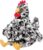 Manhattan Toy Henley Chicken Stuffed Animal, 9″