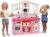 Step2 Fun with Friends Kids Kitchen, Indoor/Outdoor Play Kitchen Set, Toddlers 2+ Years Old, 25 Piece Kitchen Toy Set, Easy to Assemble, Pink