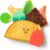 Melissa & Doug Multi-Sensory Soft Taco Fill & Spill Infant Toys For Babies, Baby Toys For Ages 6 Months And Older