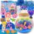 Mermaid Terrarium Craft Kit for Kids – LED Night Light Up & Remote Mermaid Birthday Gifts Toys for Girls Age 5 6 7 8 9 10 11 12 Year Old