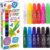 TBC The Best Crafts Paint Sticks,12 Classic Colors, Washable Paint, Non-toxic, Tempera Paint Sticks for Kids and Students