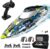 BEZGAR TX123 Remote Control Boats – Fast Speed RC Boat 32+ KPH with A Portable Suitcase for Lakes & Pools & Salt Water, Summer Toys for Adults and Ideal Gifts for Kids Boys Age 6 7 8-12 Years Old