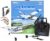 Top Race Remote Control Airplane – RC Plane 3 Channel Battery-Powered – Radio Control Airplanes for Adults and Kids 8-12 – Easter Gift Toy – Easy to Control Electric Planes with Propeller Saver