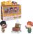 Wizarding World Harry Potter, Micro Magical Moments Action Figures Set with Exclusive Harry, Ron, Hedwig & Display Case, Kids Toys for Ages 6+