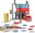 Tile Town Fire Station + Firetruck Magnetic Tiles Building Playset & Vehicle w/ Lights & Sounds + Figures, Kids 3-6+, New Action Tiles for Action Play, Creative Toy | Amazon Exclusive