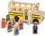 Melissa & Doug School Bus Wooden Toy Set With 7 Figures, Pretend Play, Classic Toys For Kids