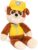 GUND PAW Patrol Official Rubble Take Along Buddy Plush Toy, Premium Stuffed Animal for Ages 1 & Up, Yellow/Brown, 13”