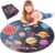 Puzzles for Kids Ages 4-6, Kids Puzzles with Solar System Planets, 70 Piece Round Large Floor Puzzles for Kids Ages 3 4 5 6 7 8, Educational Toy Gift Jigsaw Puzzles for 5 Year Old Boys Girls