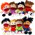 8 Hand Puppets for Kids – Plush Multiculturalism Puppeteering Set with Movable Mouths, Create Silly Puppet Shows That Foster Learning and Laughter